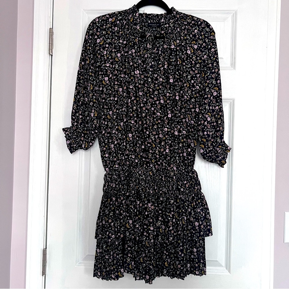 Current Air Floral Smocked Tier Dress